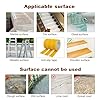 BOMEI PACK 3 Rolls Yellow Anti Slip Step Tape 50mm x 10m High Traction Strong Grip Safety Stair Treads Self Adhesive Non-slip Warning Tape #4