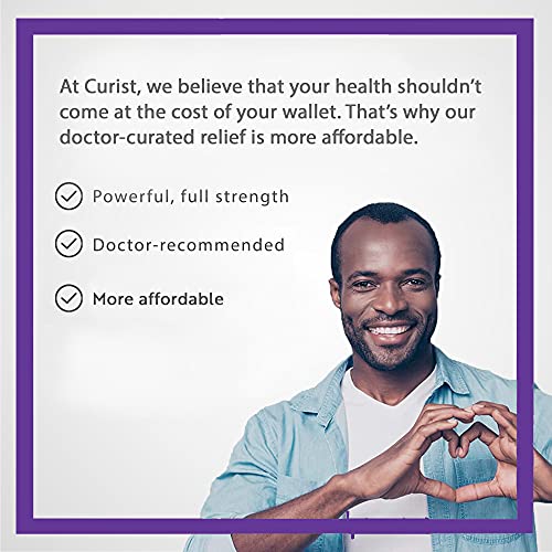 Curist Esomeprazole 20Mg Capsules Delayed-Release - Acid Reflux Medicine For Heartburn Relief - 42 Count Capsules - Acid Reflux Relief #TOP5