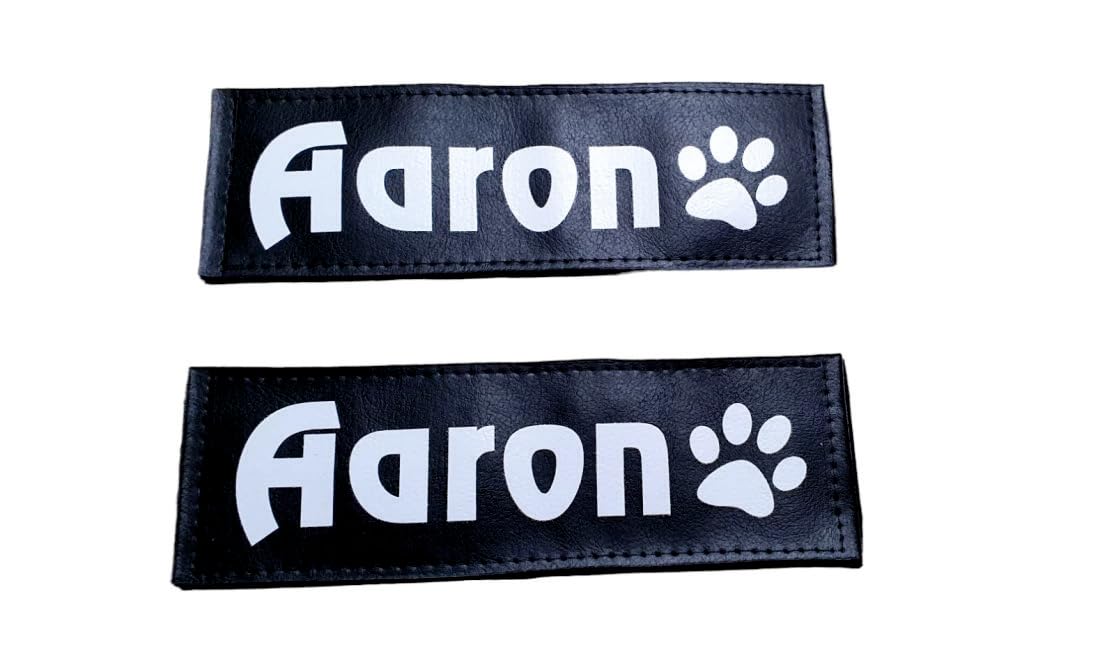 Lacucciadifido Etichette 16 x 5 cm Personalizzate Per Pettorina Cane Julius K9