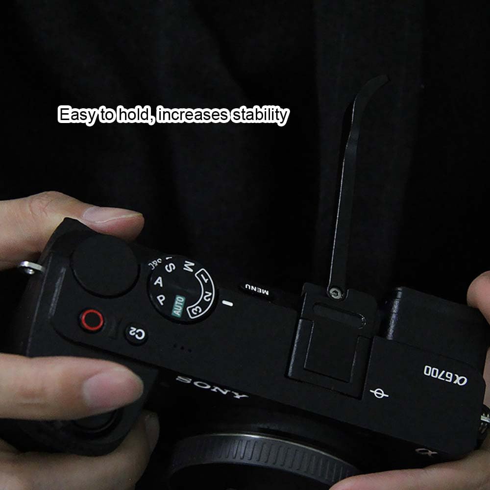 Amazon | ソニー Sony A6700カメラ対応の金属親指グリップフィンガー
