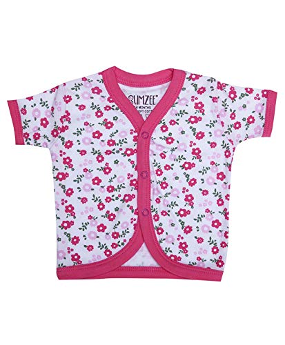 Image of Bumzee Front Open Half Sleeves T-Shirt for Baby