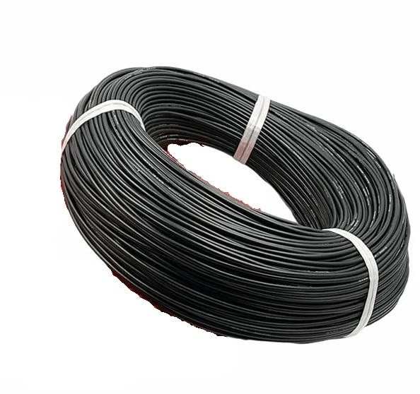 Câble connexion batterie cuivre 10 AWG fil silicone noir souple haute température 10m