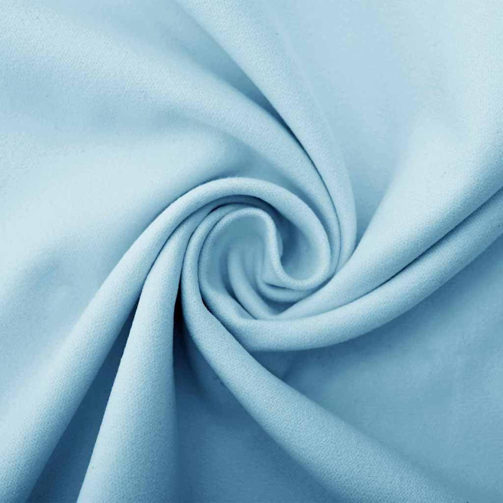 Sporthandtücher 2 Stück Blau 50 x 30 cm aus Polyester und Polyamid, schnelltrocknend, saugstark, weich, ideal für Fitnessstudio, Sauna, Schwimmbad und Wellness