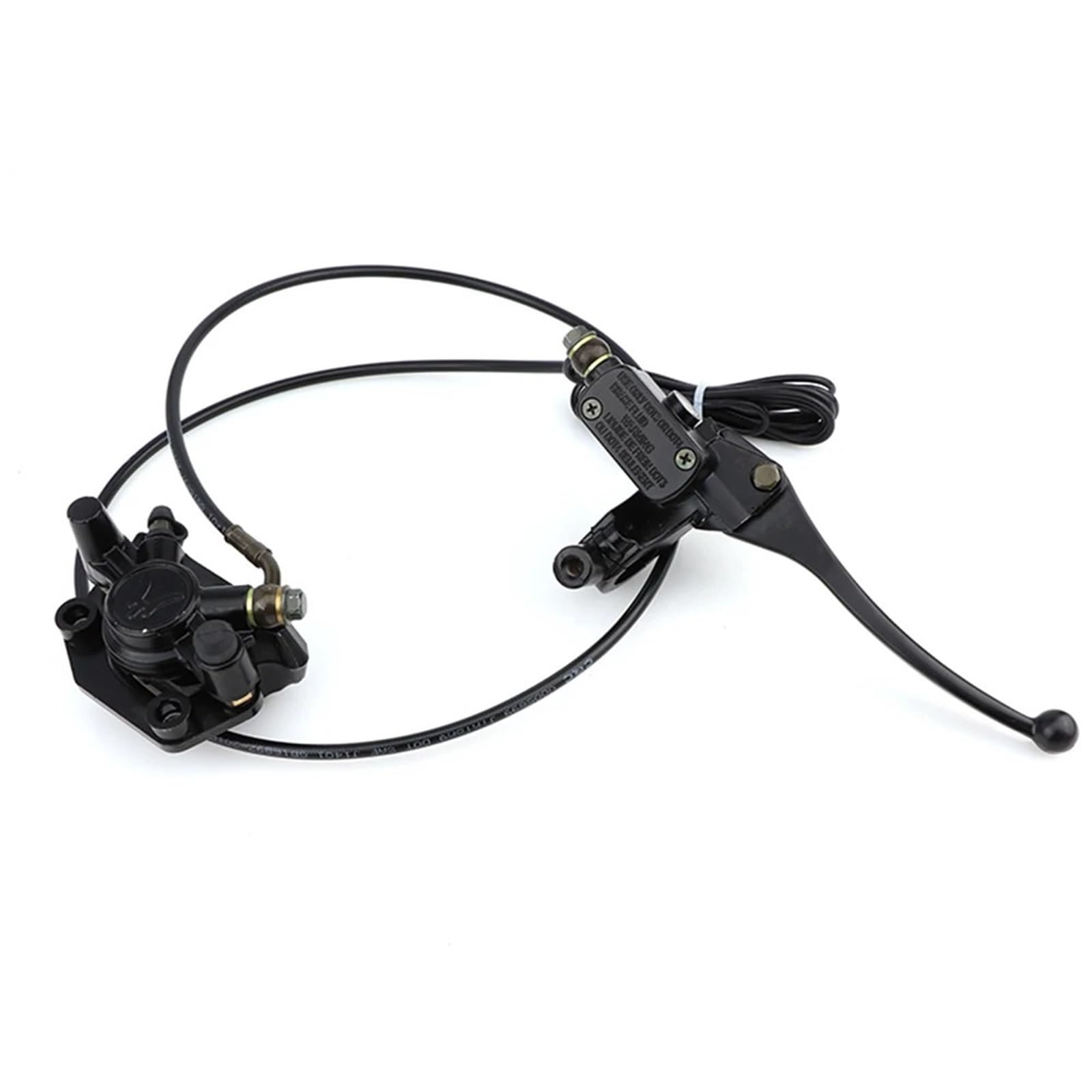 Haysxvr Orange Harley Electric Scooter Front And Rear Hydraulic Disc Brake Pump Assembly Forward Brake Pump(Orange)