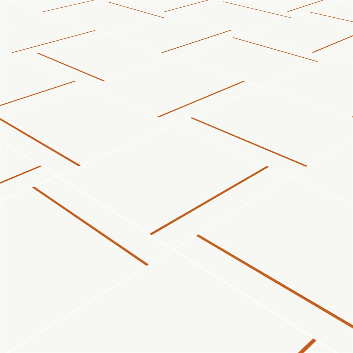 Moroccan Tile Stickers for Kitchen， PVC Peel and Stick Tile Stickers Beige Orange Lines 15x15/20x20 cm 10/20 Pcs(20 Pcs/15x15cm)