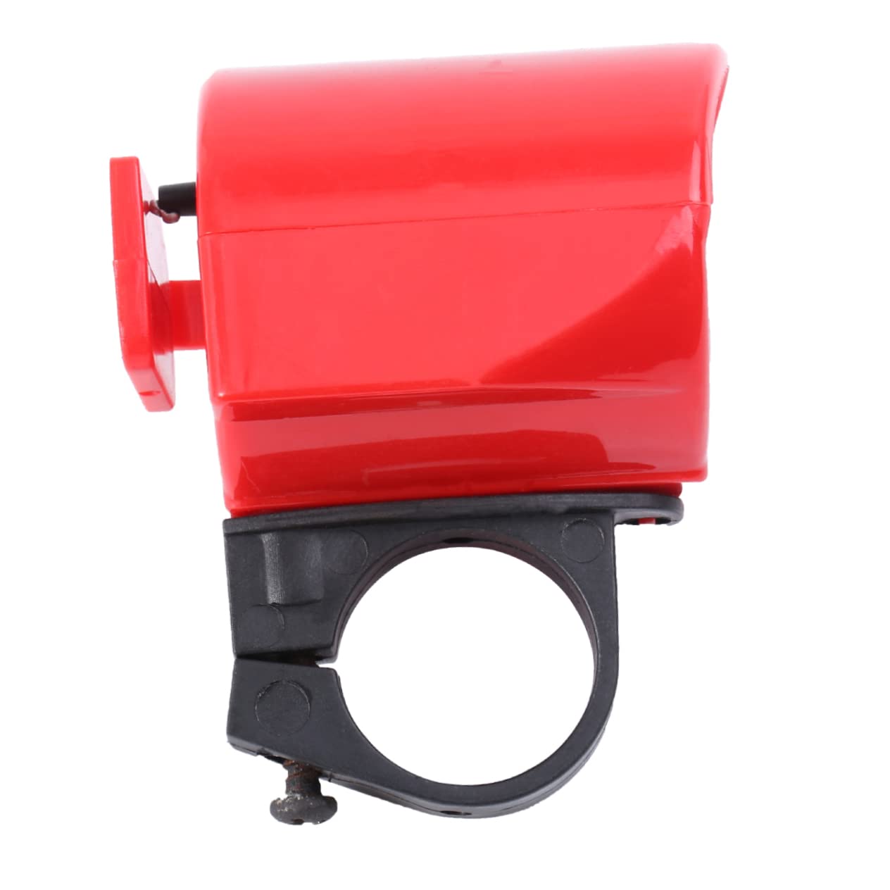YARNOW Intelligent Electric Bike Horn Durable Red Trumpet for Easy Installation Mountain Road Bikes Present for Cyclists