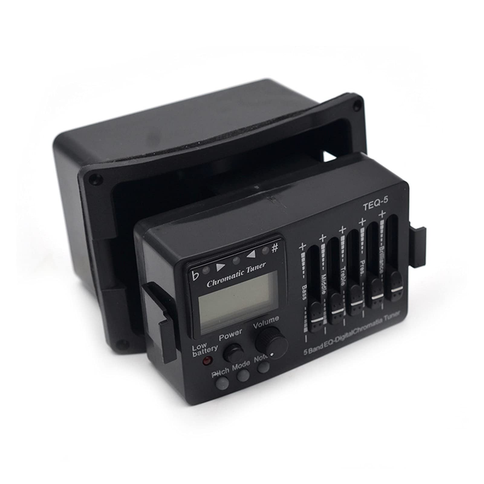 5 Band Acoustic Guitar Preamp EQ Equalizzatore Classico Guitar Acoustic Guitar Amplificatore Digitale Chromatia Blend Tuner Piezo Pickup Pickup