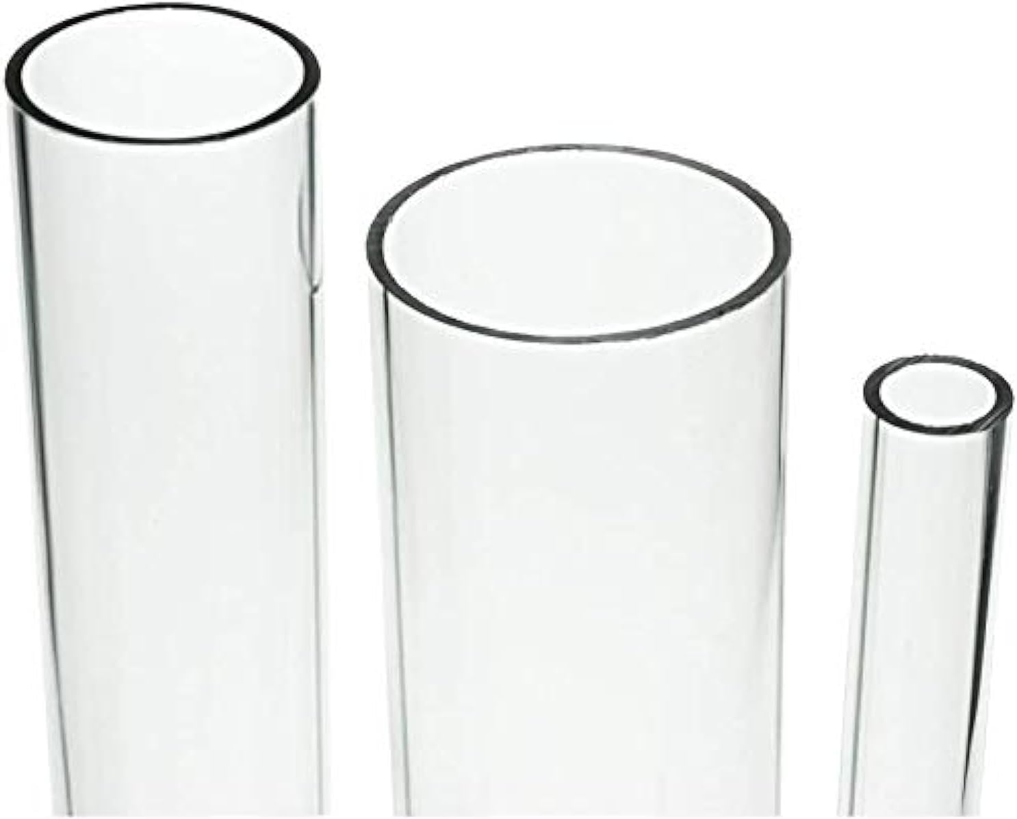 Source One Deluxe Clear Acrylic Tube 3 Inches Thick (48 Inch, 3 Inch Wide)