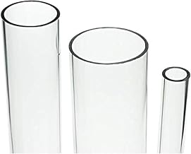 Source One Deluxe Clear Acrylic Tube 1 Inches Thick (36 Inch, 1 Inch Wide)