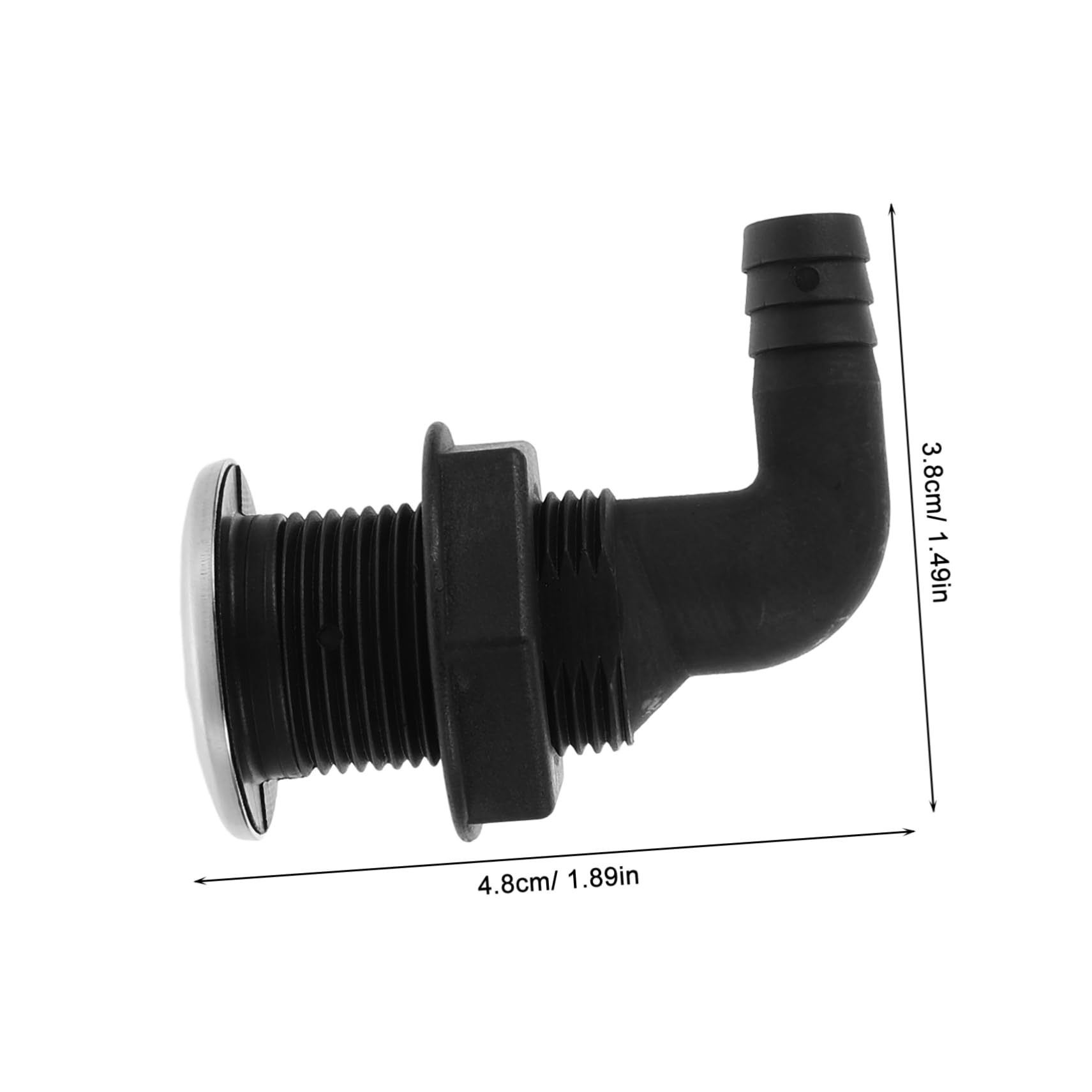 BESPORTBLE Boat Drain Plug Bilge Pump Hose Plumbing Boat Hulls Drain Plug Fittings
