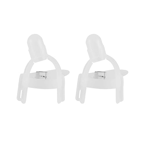 Tope de succión de pulgar para niños, protector de dedos para bebés de 1 a 5 años de edad, 2 piezas (color al azar)