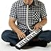 Tosnail 32 Key Melodica with Carrying Bag, Double Tubes Mouthpieces, Wipe Cloth, Air Piano Keyboard Musical Instrument for Beginners, Adults - Black