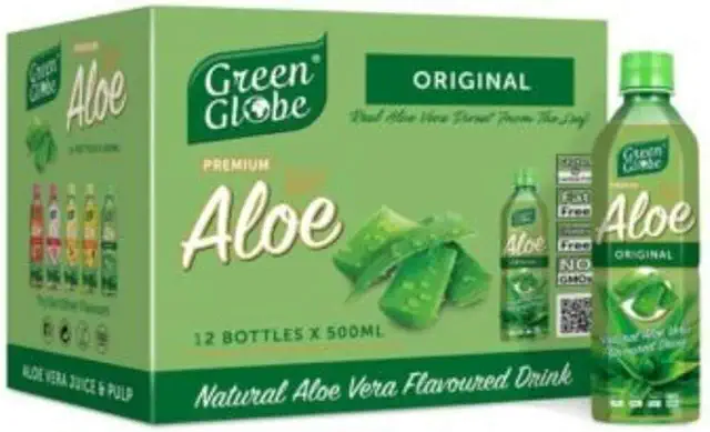 Parrot Coconut Aloe Vera Juice Drink Bundle - 12 Pack, 500ml Bottles