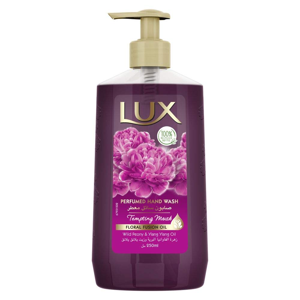 Lux Antibacterial Perfumed Hand Wash Tempting Musk, 250ml