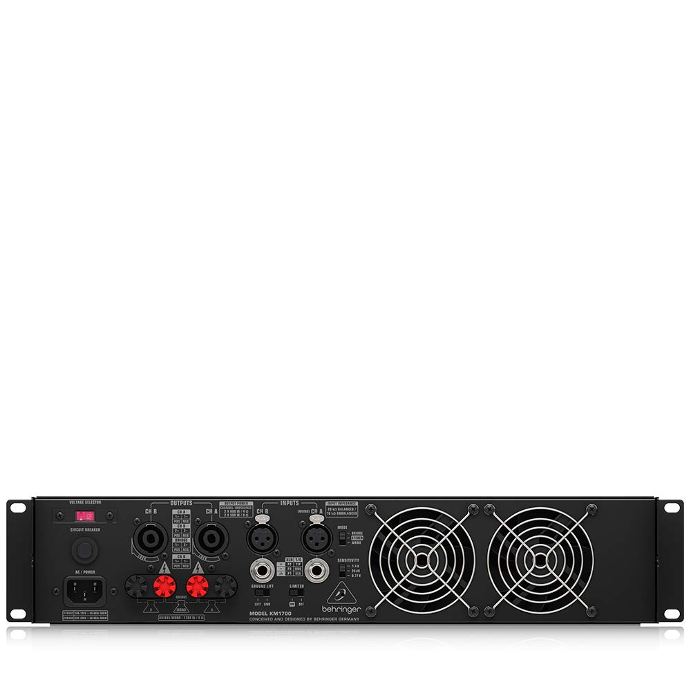 Amazon | Behringer パワーアンプ 最大出力800Wx2 スピコン