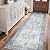 GENIMO Outdoor & Indoor Runner Rug 2.5'x8', Waterproof, Non-Shedding, Easy Cleaning, Boho Mat for Patio, Kitchen, Balcony, Bath Room, Deck, Bedroom, Camping, Outside Carpet,Blue