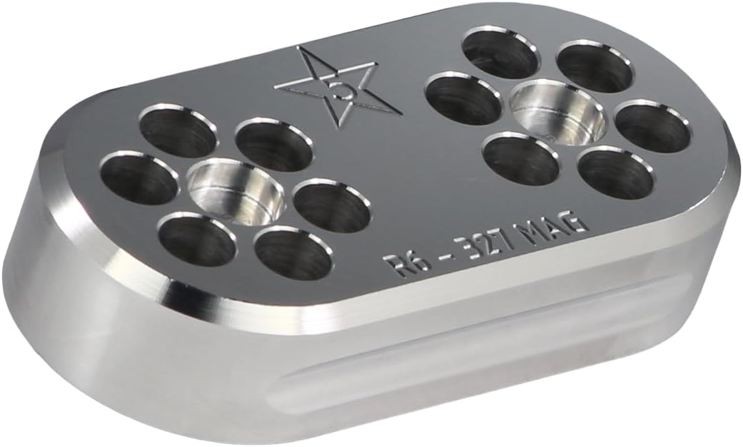 5 Star R6-327 Bedside Block Kit fits Smith & Wesson J-Frame .327, Ruger SP101, and Taurus 73, 74, 731, & 741