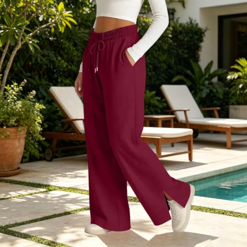 Women's Cargo Pants Fall Outdoor Light Water Resistant Wide Leg Work Pants - image 5