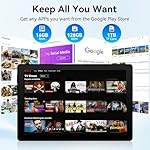 Tablet, Android Tablet, 16GB RAM 128GB ROM 1TB Expansion, 8-Core Processor, Android 14 ,11 inch 1280x800 FHD Touch Screen, Widevine L1, Dynamic Halo, Dual Camera, WiFi6,BT5.3, 6800mAh Battery,Black - Image 3