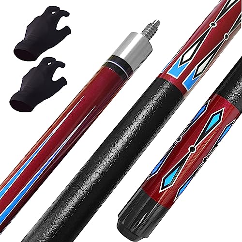 Set de 2 tacos de billar de arce canadiense 58" 20 oz miniatura 2