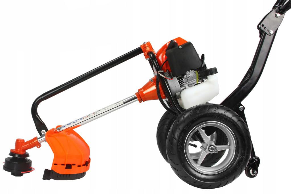 Desbrozadora DEMON Radburst Cortacésped | Motor de 2 tiempos | Refrigeración por aire | 1,9 CV | Velocidad máxima de rotación 9.500 rpm | Rango de corte de alambre 42 cm
