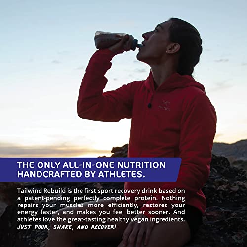 Tailwind Nutrition Rebuild Recovery Vanilla Drink Mix 12 Pack, Complete Protein With Electrolytes, Free Of Gluten, Soy, And Dairy, Vegan #TOP6