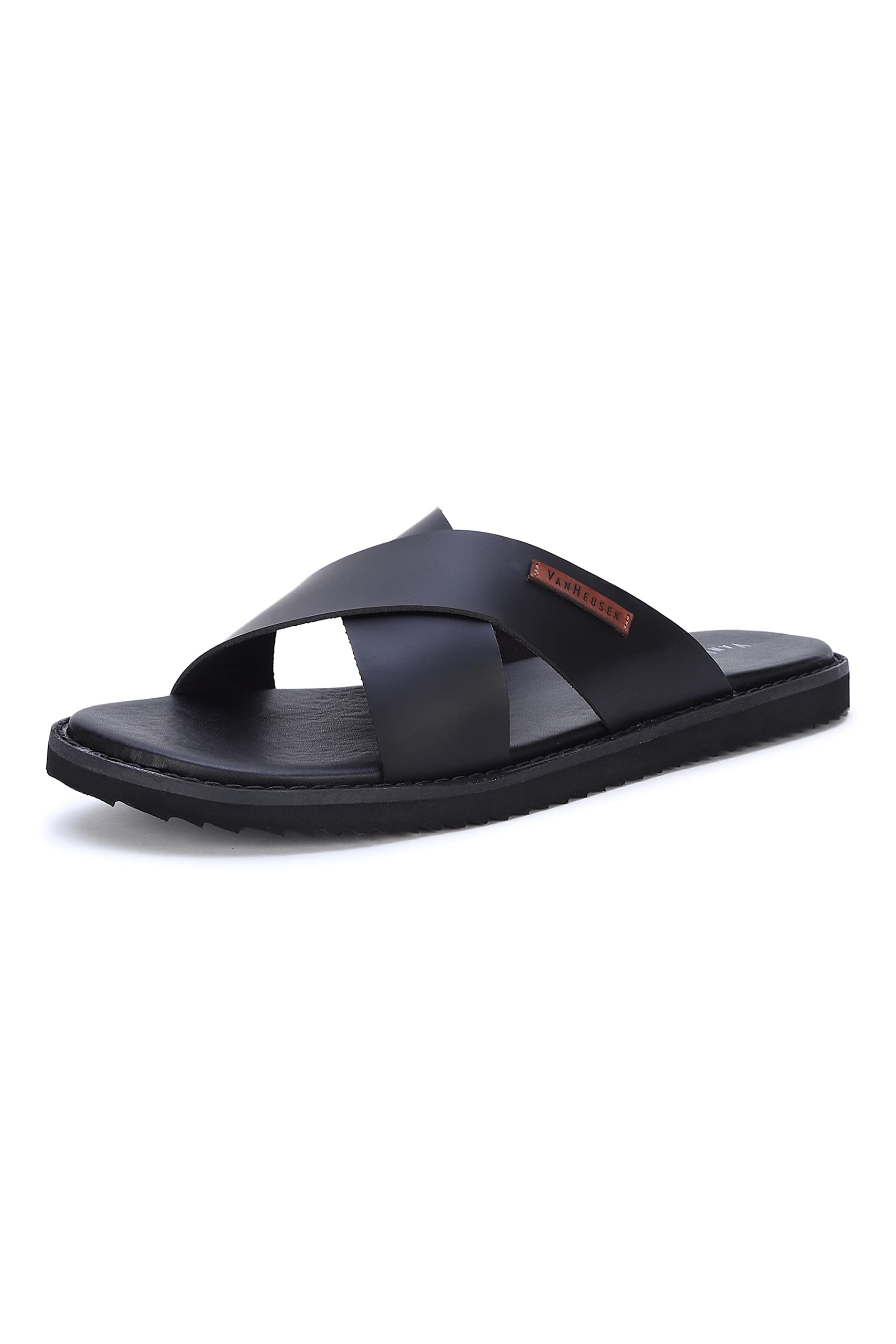 Van Heusen Mens Black Sliders-6 UK (40 EU) (VHSCFRGFF000282) (B08HWPC586) Amazon Price History, Amazon Price Tracker