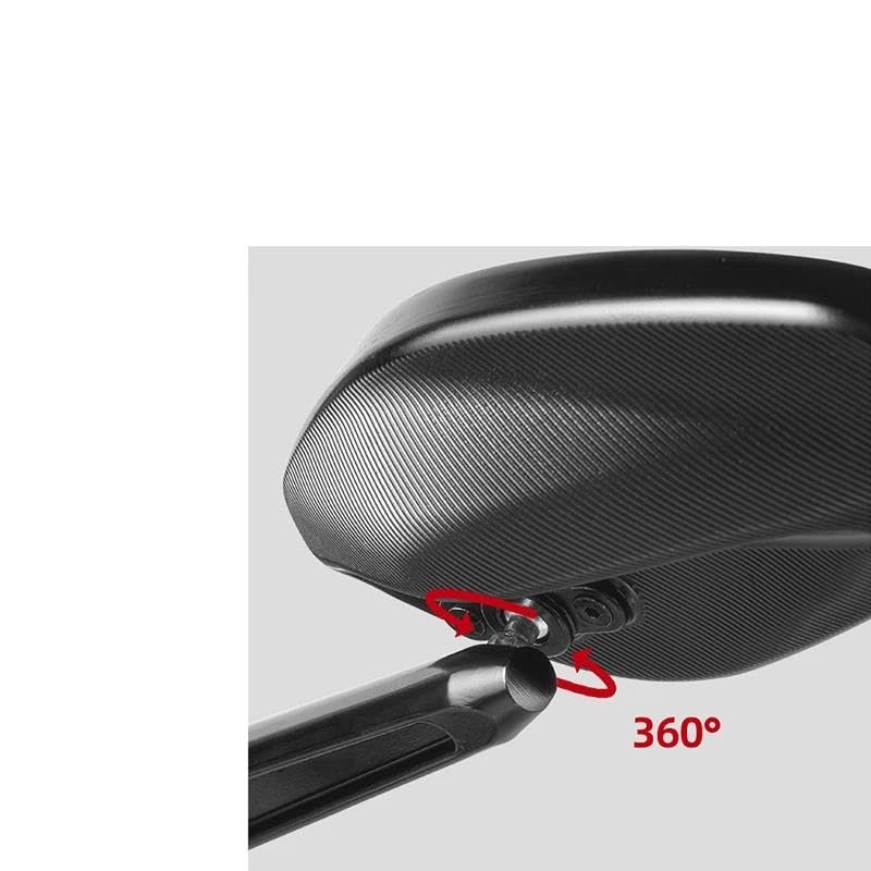 Espejos de moto de 8-10 mm retrovisores universales para Kymco R250 3