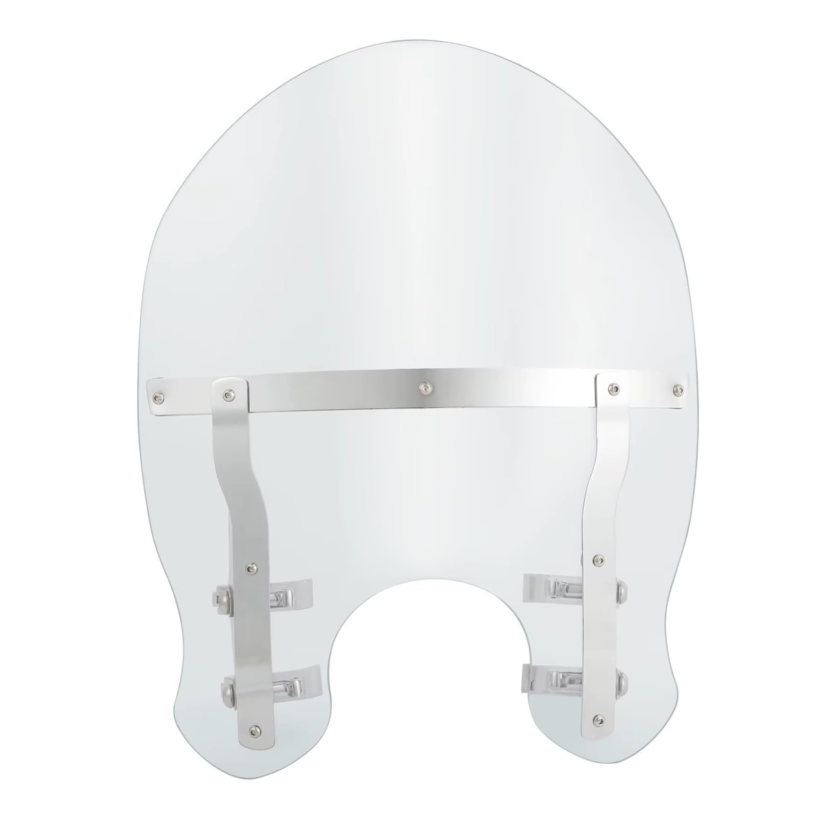 Deflector Moto Compatible Con Breakout 2013-2024 Para Wide Glide 2006-2017 Parabrisas De Motocicleta Y Abrazaderas 49 Mm Deflector Flujo Aire