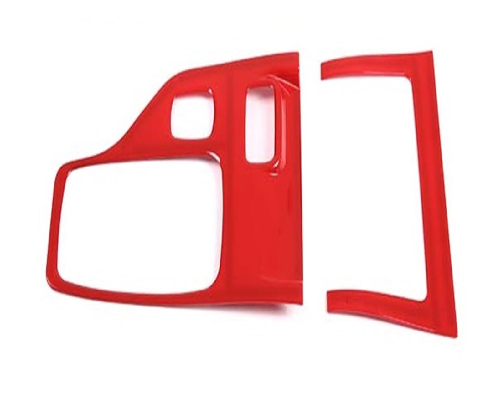 Interior Trim for 2015-2022 for Ranger for Wildtrak T6 T7 T8 Car Central Control Gear Panel Cover Sticker Interior Parts （LHD） Cover Trim Sticker(Red)