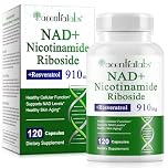 NAD Resveratrol+ Trans | 910mg+120 Capsules | Advanced Formula | NAD Resveratrol Supplement | Immune & Energy Support, Skin & Overall Health