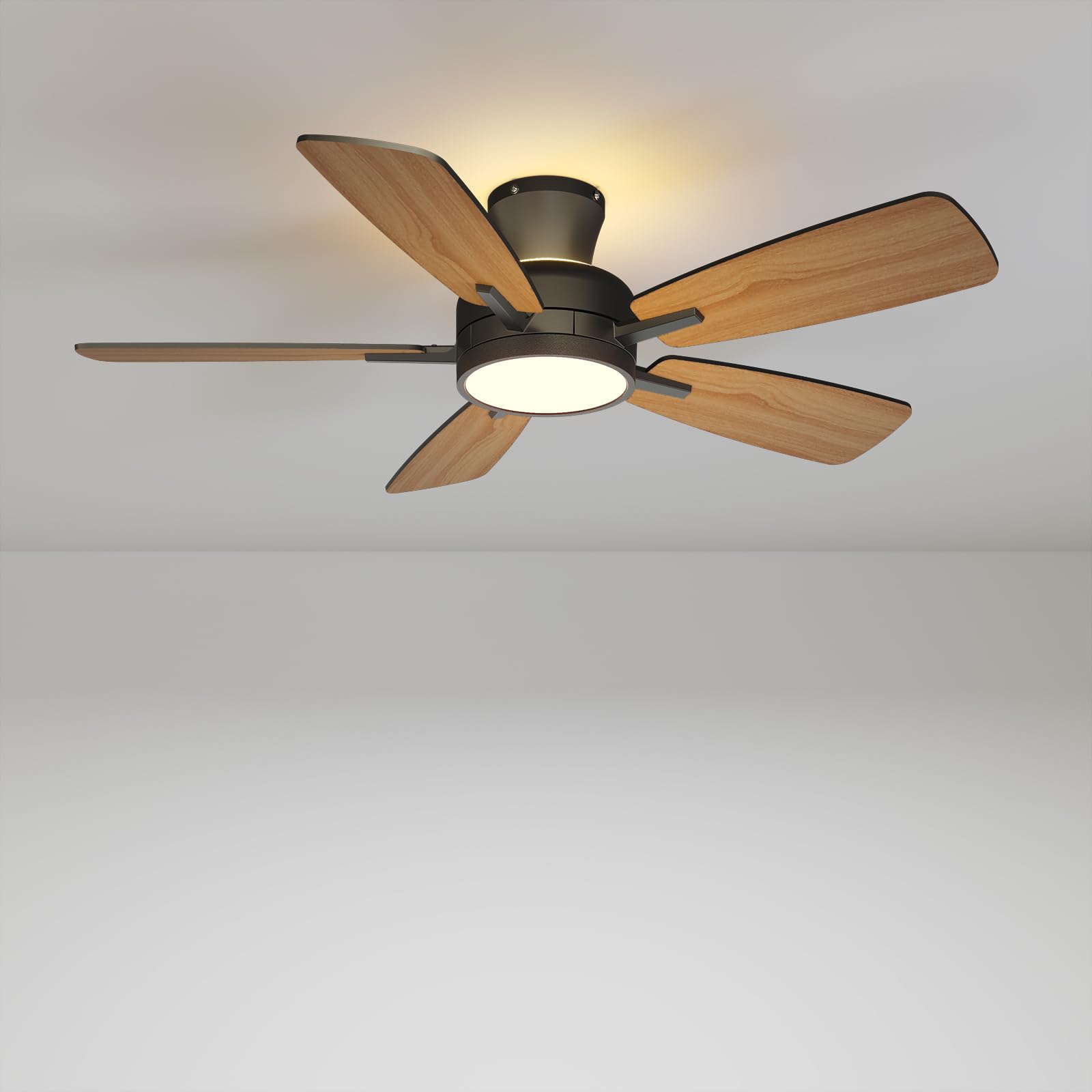 シーリングライト・天井照明 TALOYA Ceiling Fan with Light TALOYA Ceiling Fans with Lights and Remote, 46 Inch Low