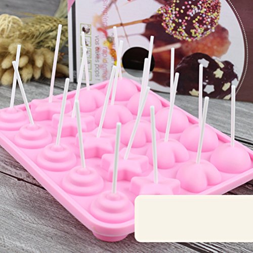 Ounona Stampo in silicone per Cake Pops lecca