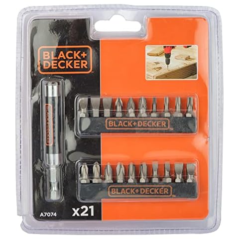 Juego de destornilladores BLACK+DECKER A7074 - 20 Piezas Cover
