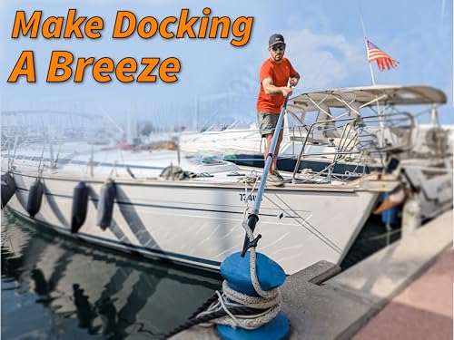 image for EXTEND-A-REACH Telescoping Boat Hook Pole for Docking // 5-12 ft Exten