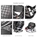 WDEKDAI Leather Backpack School College Bookbag Leisure Business Travel Hiking Rucksack,Suitable for 15.6-inch laptop pack (2)