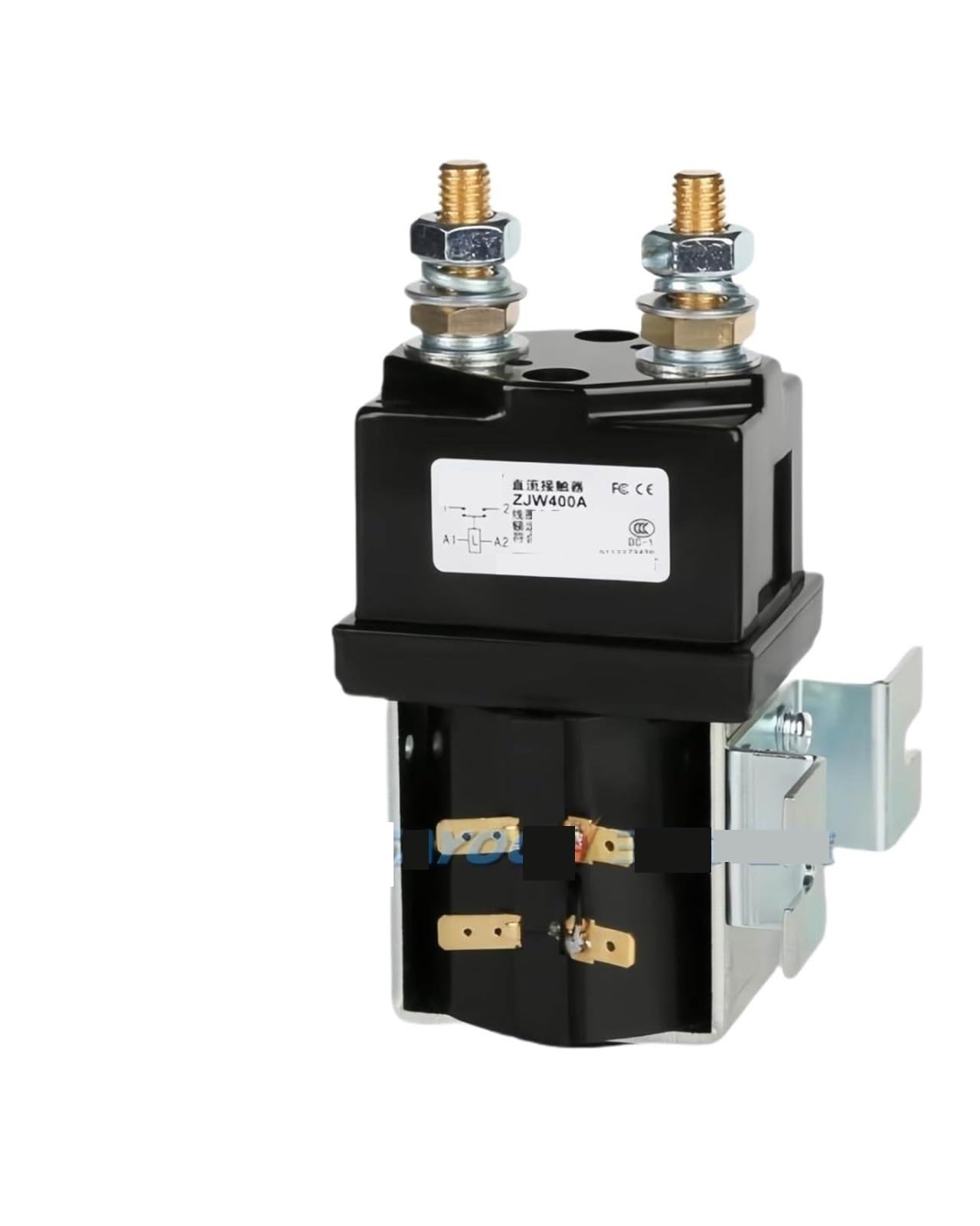 DOMOJT ZJW400A normally open DC contactor DC12V24V36V48V60V72V(36V)