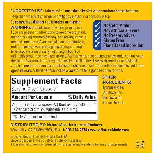 Nature Made Valerian Root For Sleep Support thumb #4