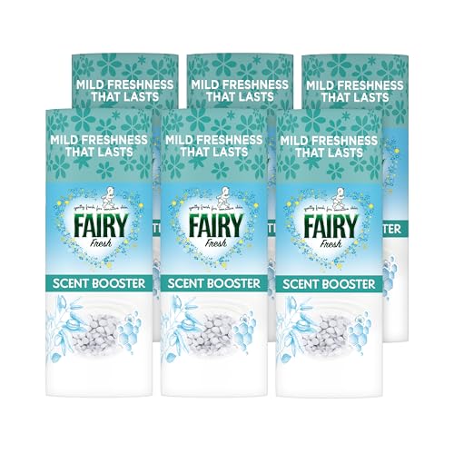 Fairy in-Wash Scent Booster 6 Packs x 155g - Fresh Mild Freshness that Lasts