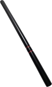 Set Escrima Stick Black with Weapon Bag – 65 cm Sturdy Design – Training Stick Arnisstock Wood Oak Short Stick Kali Martial Arts Kali Arnis SV