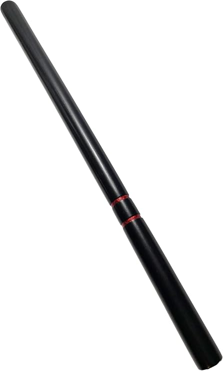 Set Escrima Stick Black with Weapon Bag – 65 cm Sturdy Design – Training Stick Arnisstock Wood Oak Short Stick Kali Martial Arts Kali Arnis SV