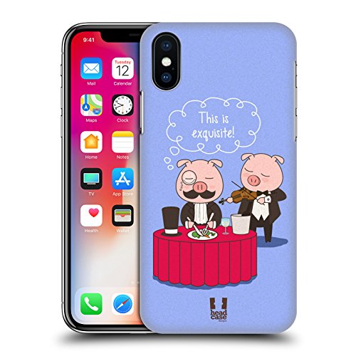 Coque Apple iPhone X/XS Head Case Designs Le Cochon Noble