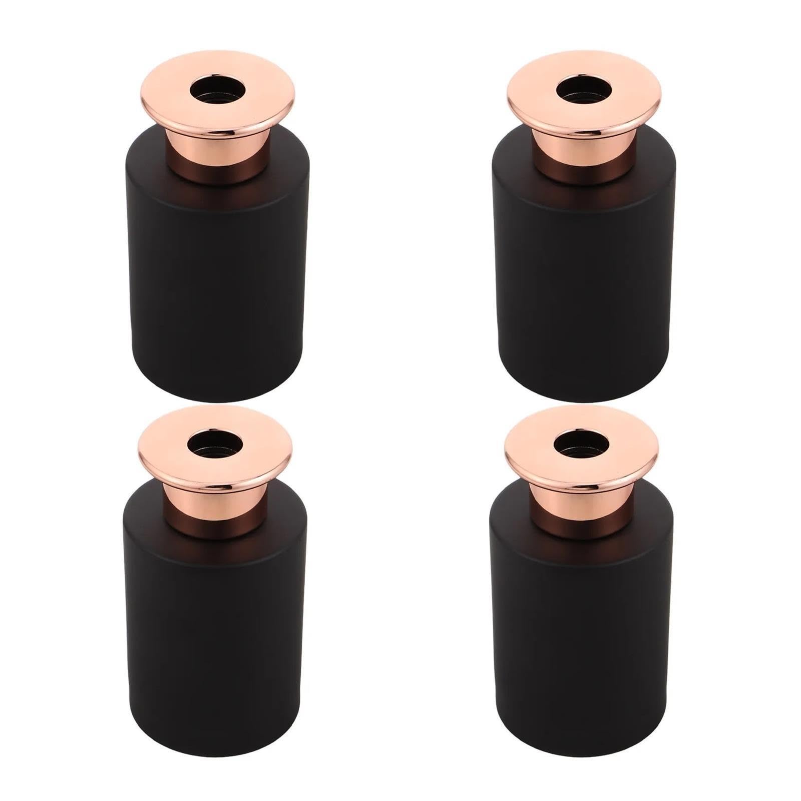 4 Bouteilles de diffuseur en Verre vides