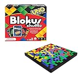 Mattel Games GXV91 - Blokus Shuffle: UNO Edition, Brettspiel ab 7 Jahren