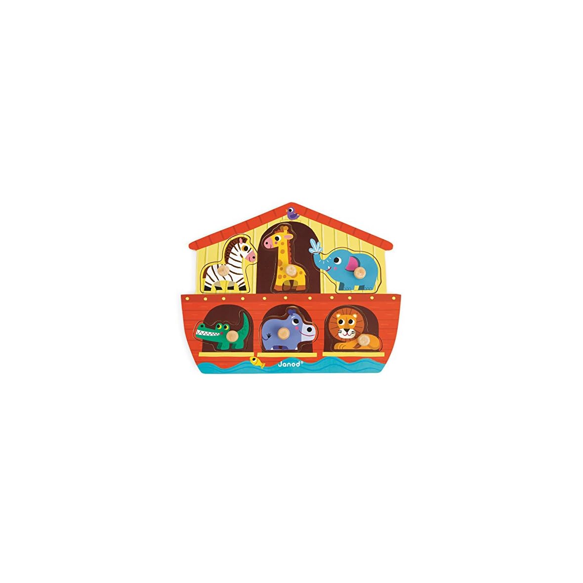 Janod-Puzzle-Encajable-de-Madera-6-Piezas