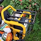 Hフロントキャリア クロスカブ 50 110 カスタム スーパーカブ ブラック フロント キャリア 金属 丈夫 一体感 スチール 製 フラットタイプ バイク 荷台 外装