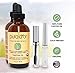 PURA D’OR Organic Castor Oil (4oz) 100% Pure Natural USDA Organic: Conceal Thin, Reveal Fuller Eyebrows, Thicker Eyelashes, Hair Growth: Cold Pressed Hexane Free-Moisturize Dry Skin w/Bonus Brush Kit