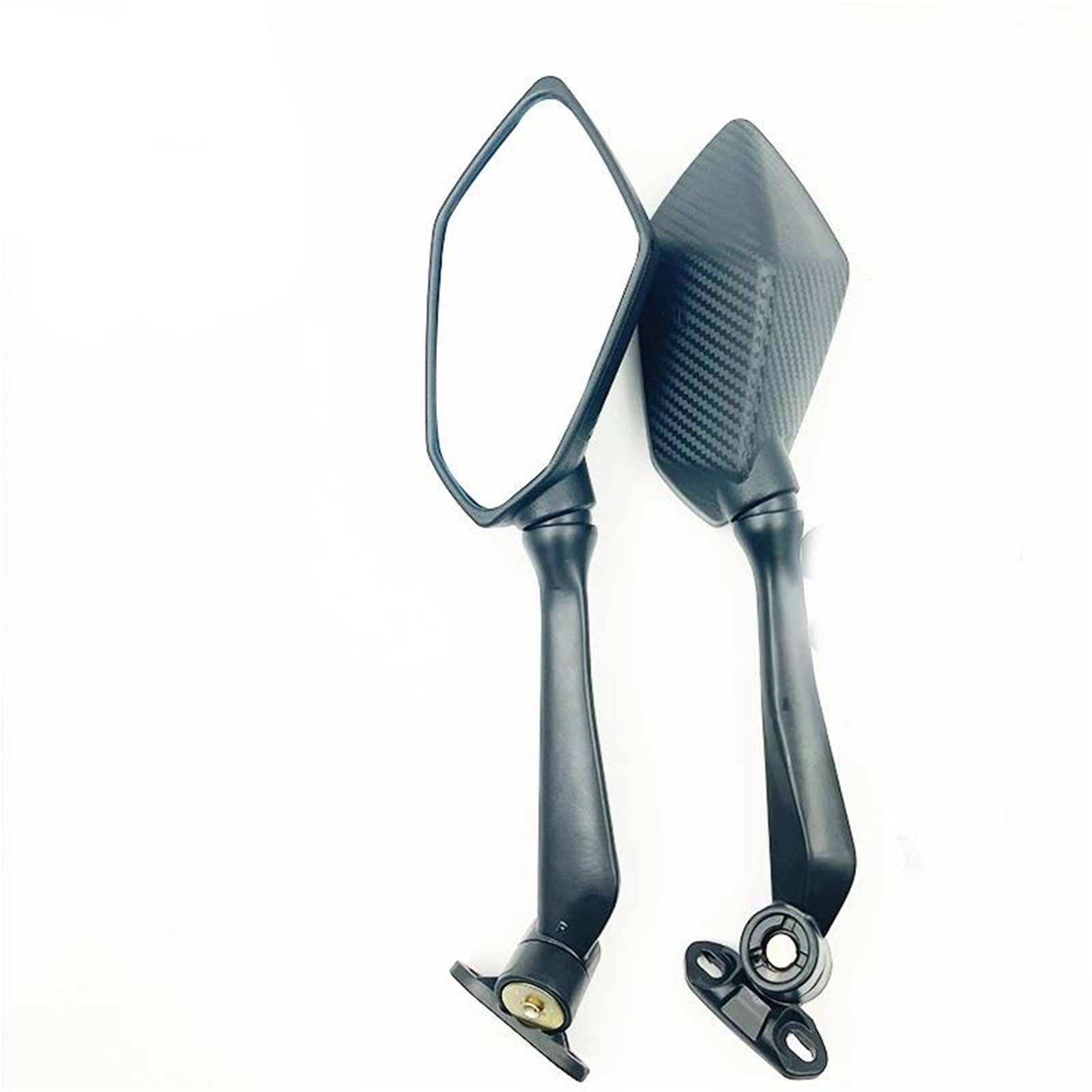 Motorcycle Rearview Mirror Long Rod Rearview Side Lengthening Mirrors For Ninja 400 500 650 650R EX400 EX650 EX500 ZX6R ZX636 RC51 RVT1000R(131-B)