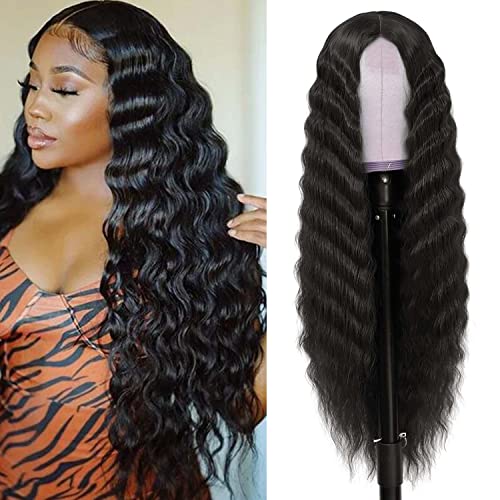 INSTASTYLE 30 Inch Synthetic Curly Wig