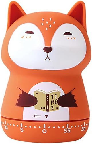 Ctue - Temporizador de cocina Mechanicall para niños, temporizador de cuenta regresiva de 60 minutos para cocinar, bancario, aula, hogar, estudio